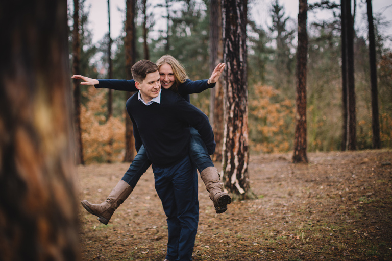 winter prewedding session