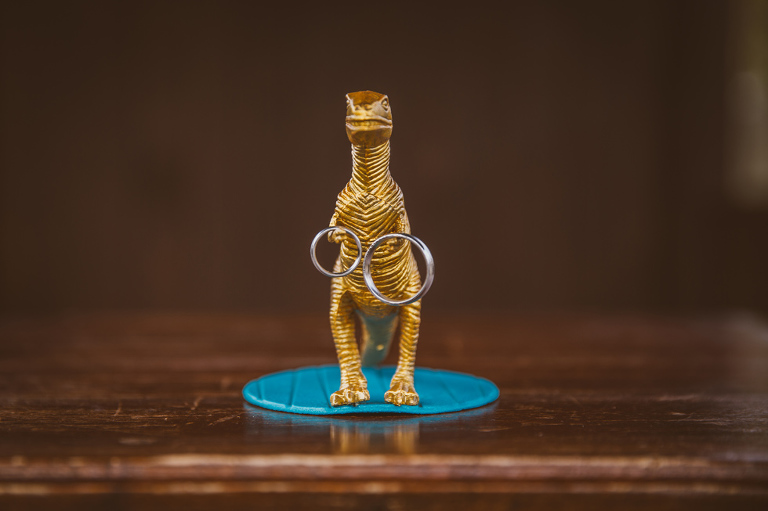 blue alternative wedding