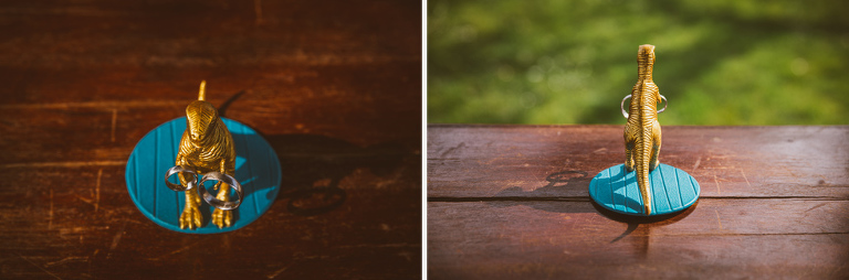 blue alternative wedding