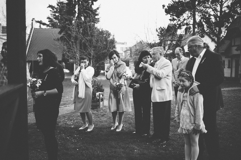 blue alternative wedding