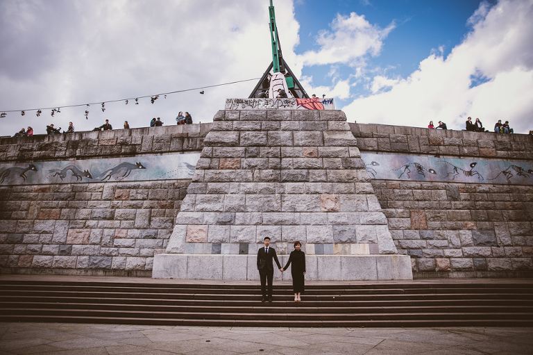 Park prewedding in Prague