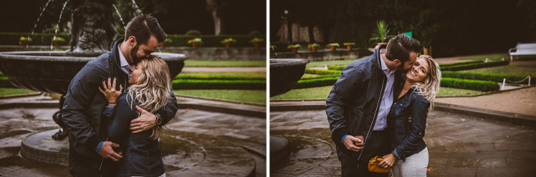 prague garden surprise proposal