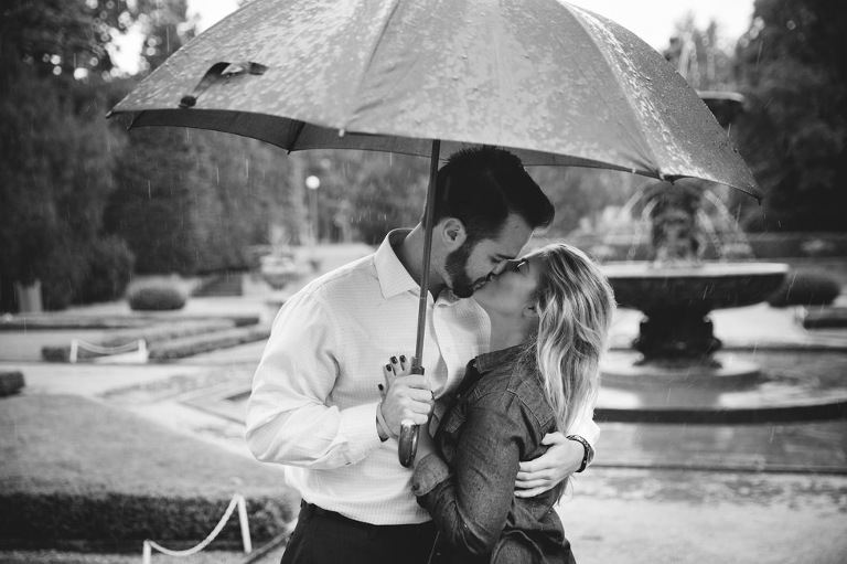 prague garden surprise proposal