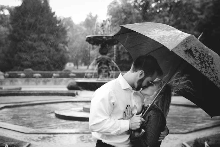 prague garden surprise proposal