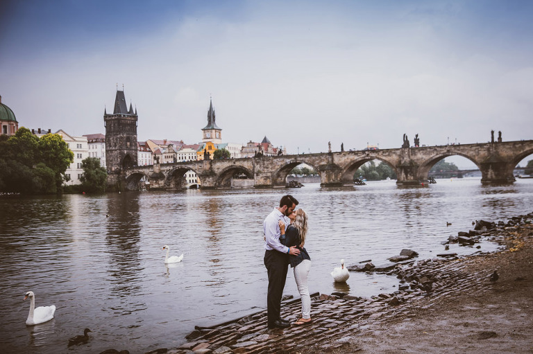prague garden surprise proposal
