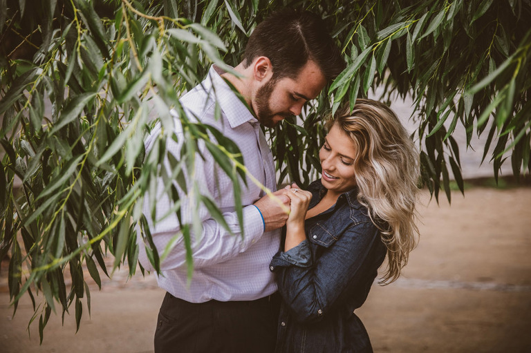 prague garden surprise proposal