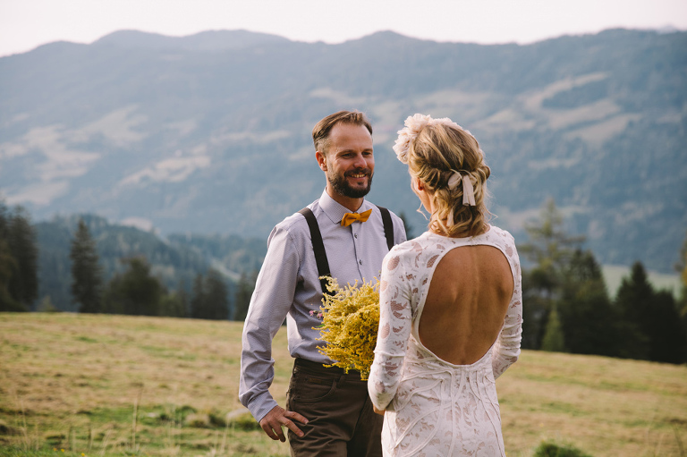 Mountain wedding