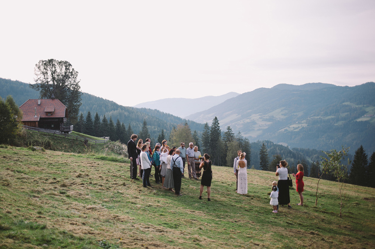 Mountain wedding