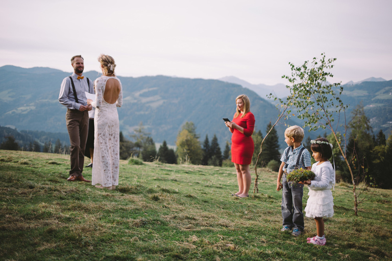 Mountain wedding
