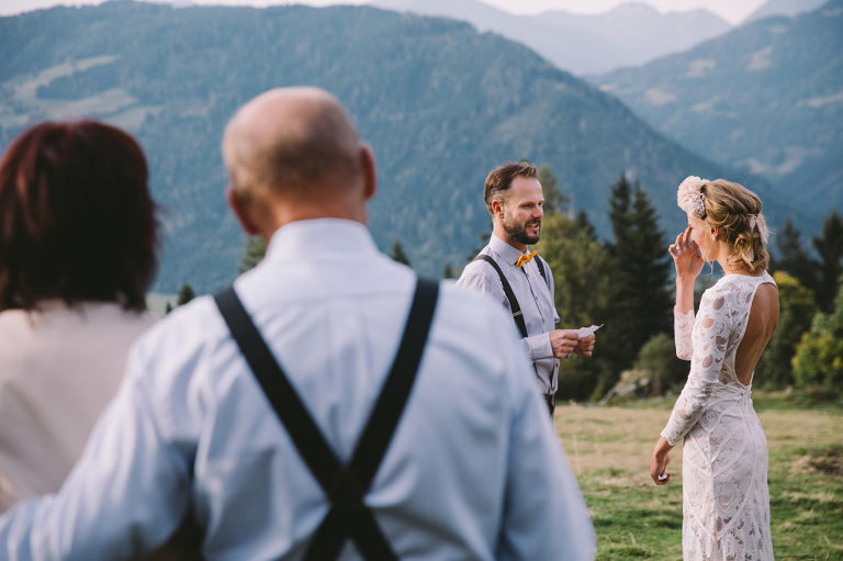 Mountain wedding