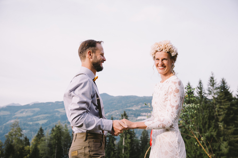 Mountain wedding