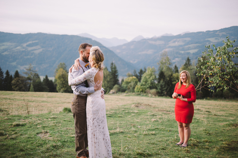 Mountain wedding