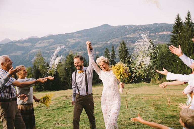 Mountain wedding