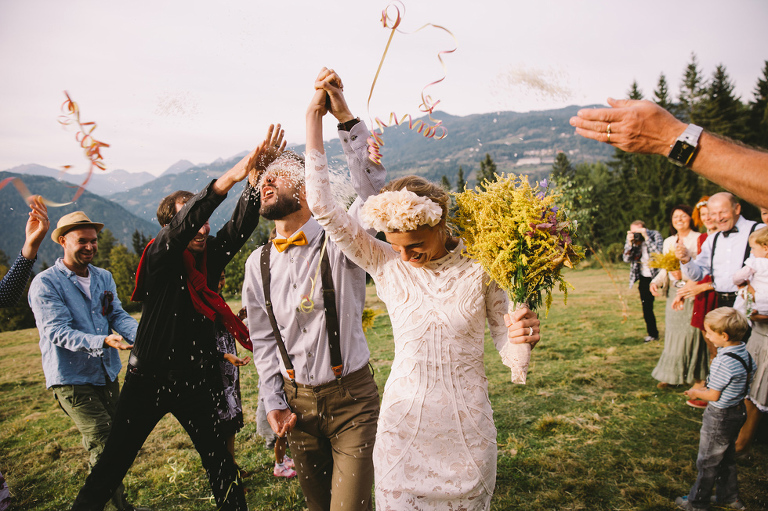 Mountain wedding