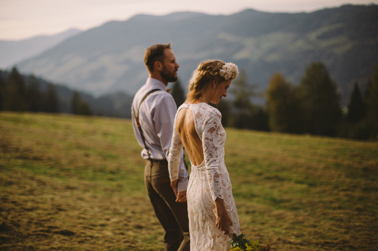 Mountain wedding