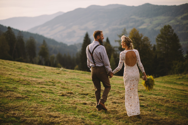Mountain wedding