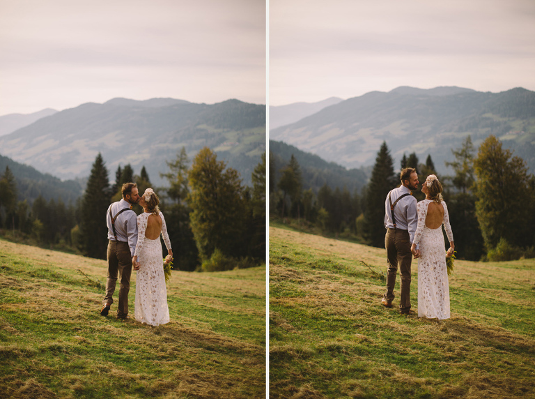 Mountain wedding