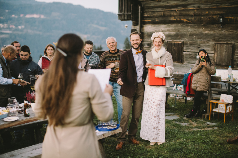 Mountain wedding